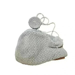 Vintage satchel bucket boho handbag with attached coin purse